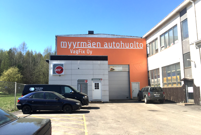 Kuva autohuoltoliikkeestä VagFix Oy / Myyrmäen Autohuolto Helsinki